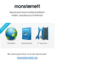 Tablet Screenshot of facebook.monsternett.no